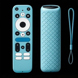 Remote Case for Google TV Remote, Lightweight Anti-Slip Skin-Friendly Silicone Skin Sleeve