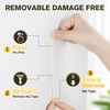 EMITEVER Picture Hanging Strips Heavy Duty, Damage Free Picture Hangers
