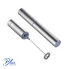 Blue Brew BB1006 Stainless Steel Electric Milk Frother, Handheld Foam