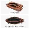 MINICAT Treble Pockets Small Crossbody Purse Cell Phone Purse Shoulder