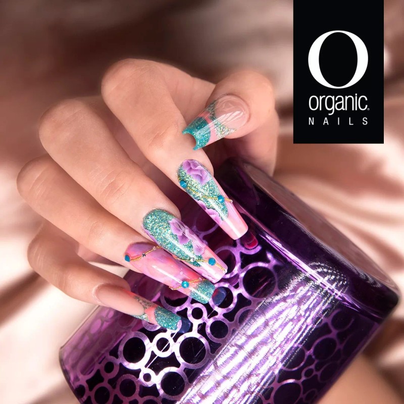 Organic Nails Lima Organic Nails Azul Grano 150/150 Con 5