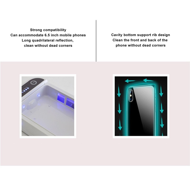 UV Cleaning Box Automatic Timing English Voice Prompt Multi Purpose