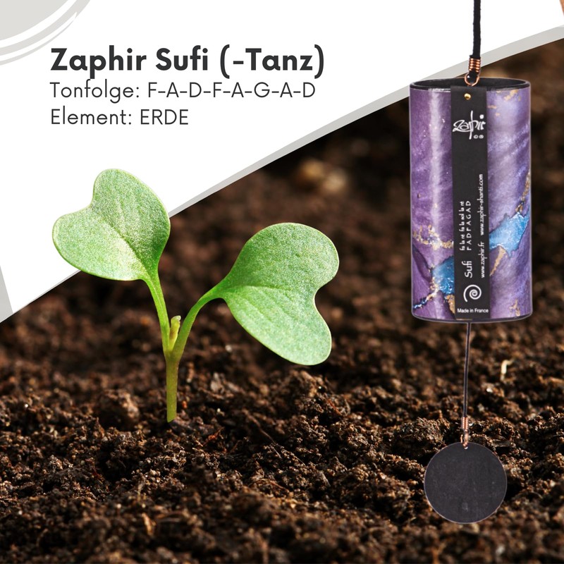 Zaphir Wind Chime Sufi with Gift Packaging | Wind Chime
