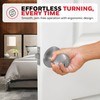 Honeywell 8101301 Classic Entry Door Knob, Satin Nickel