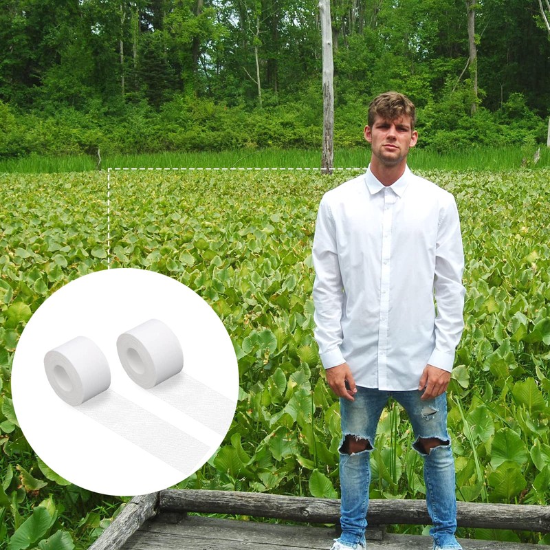 Self-adhesive Shirt Collar Protector Disposable Collar Protector Invisible Sweat Pads