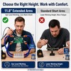 Soldering Helping Hands - 4 Flexible 11.8" Extended Arms, Heavy-Duty