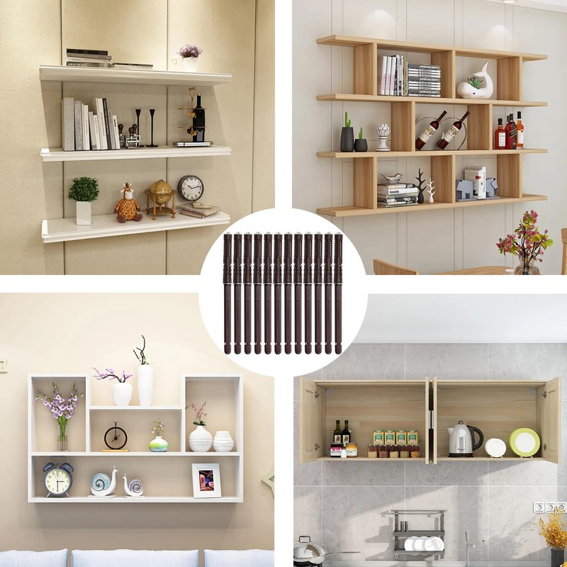 Floating Shelf Brackets - Heavy Duty Wood Invisible Concealed Shelf