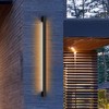 LEEKI - Modern Outdoor Light Fixture - Linear Sconce -