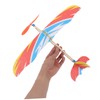 ibasenice Elastic Band Aeroplane 3 Pieces DIY Creative Plane Model