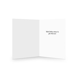 Stonehouse Collection Funny Get Well Card, Hilarious Recovery Humor, 12 Cards and 12 Envelopes - Made in the USA (12)