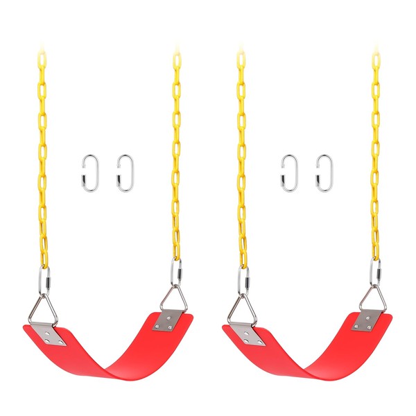 2 Pack Swing Sets, AGPTEK Swing Seat with 66 Inch