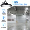 EVBFORU 6 Pack UFO LED High Bay Light 150W, High