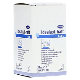 Idealast-Haft Colour Bandage 10 cm x 4 m Blue