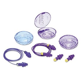 Moldex 507-6420 Rockets Reusable Earplugs, Tape, Cloth Cord, One Size (Pack of 50)