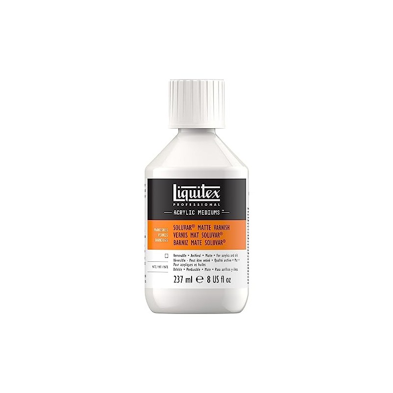 Liquitex Professional Soluvar matt Varnish, 237 ml