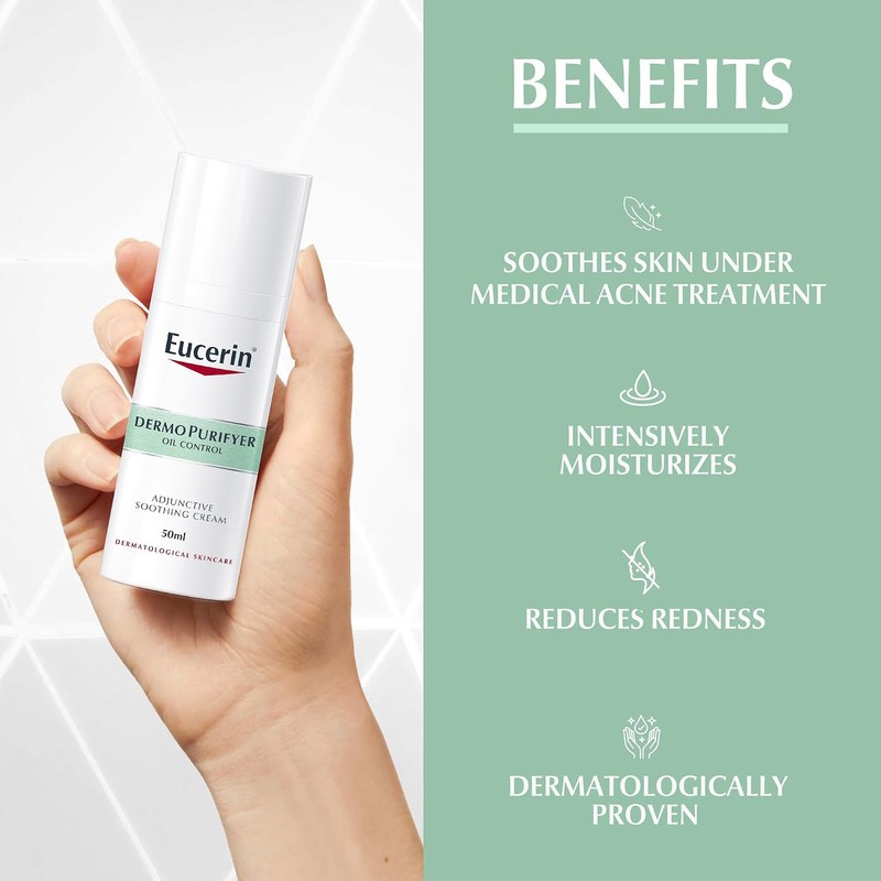 Dermopurifyer Oil Control Adjunctive Soothing Cream - 50ml