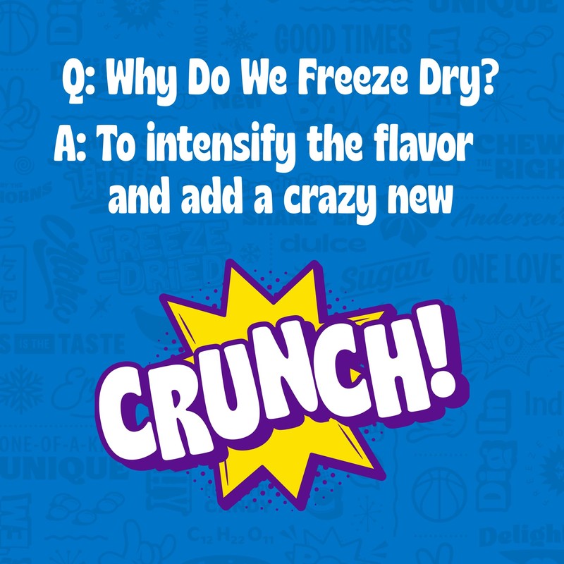 Freeze Dried Swedish Fish-Style Candy, Crazy Candy Red Fishies -