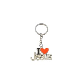 Christian Keychain Jesus Inspirational Keychains Motivational Key Chains Cross keychain Bible Verse Keychain (I Heart Jesus)