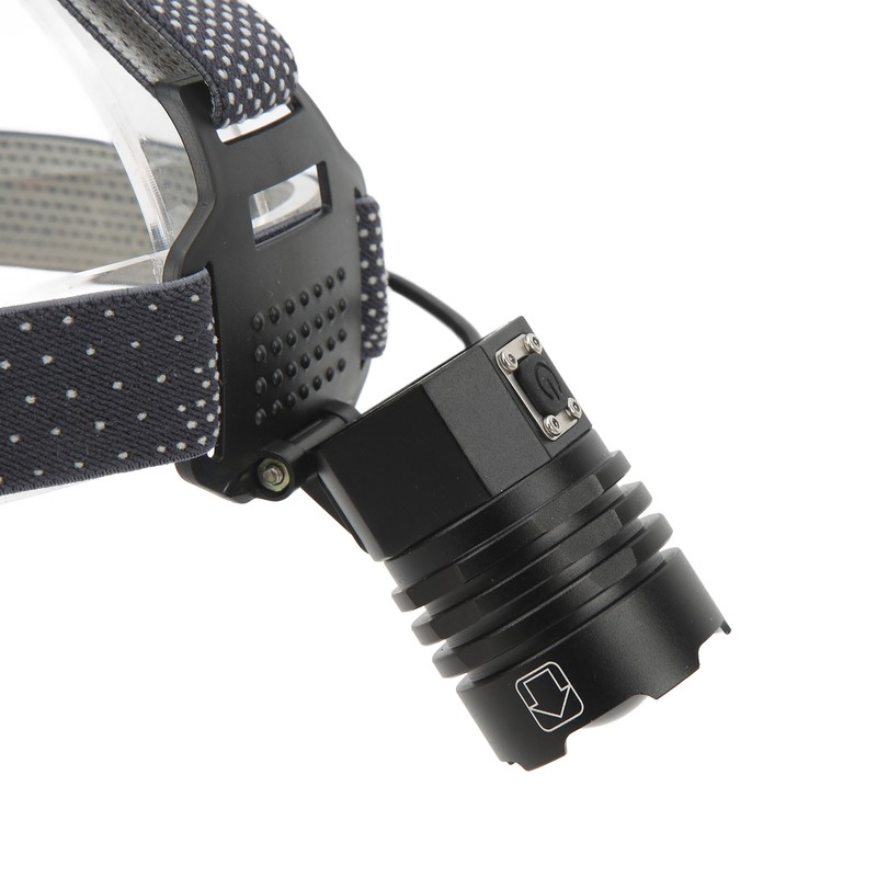 Headlamps for XHP160 LED Bulb Type C Charging Telescopic Zoom