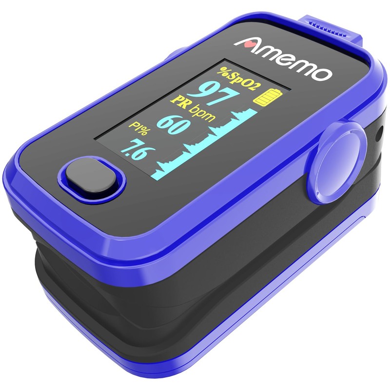 Pulse Oximeter,OLED Display Oxygen Monitor Fingertip,Blood Oxygen Saturation Monitor(SpO2) with