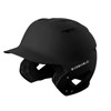 Matte Baseball Batting Helmet with Protective Padding and Adjustable Chin