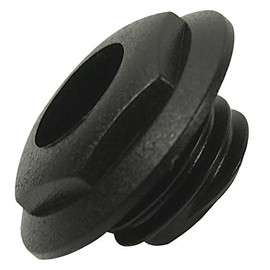 NUT, External Thread, Black, 10 Pack | Accessories Other Connector CONNECTORS, 10 X Qty - CL14218