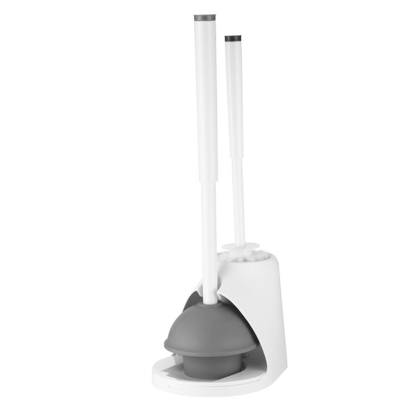ToiletBuddies Toilet Brush & Plunger Set - Toilet Bowl Brush
