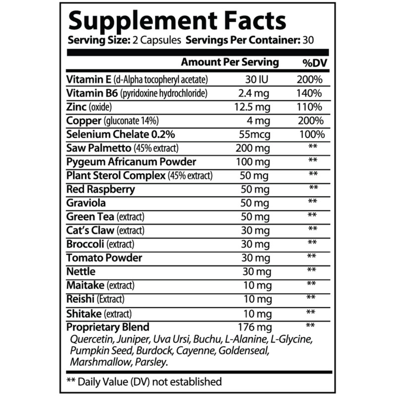 New Generation Supplement for an Enlarged Prostate – Targets The