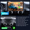 4Core+64GB ROM 10.2 Inch Car Radio for Jeep Wrangler JK