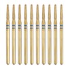 sourcing map 10pcs 120-140 Grits Diamond Grinding Bit 2mm Tapered