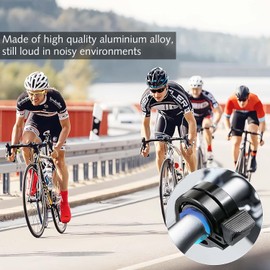 Ezranova Bicycle Bell Bicycle Horn Bicycle Bell for Mountain Bike Fit 22-24mm Handlebar