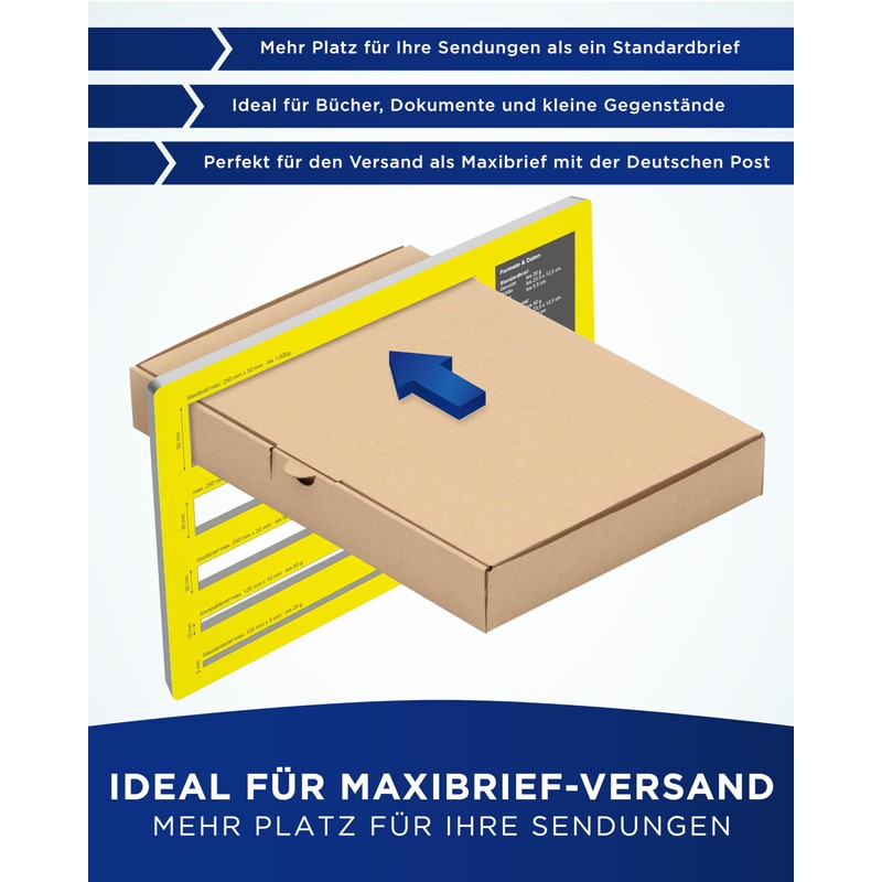 KK Verpackungen Maxi Letter Boxes 350 x 250 x 50