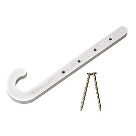 6-Pk. .5 x 4-In. Copper Tube Size Baby J-Hook Pipe Holder