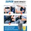 SARISUN Upgraded Travel Pillow, U-Shaped Airplane Head Strap for All