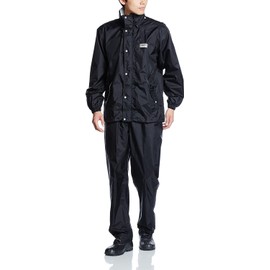 Document 7250 Rain Suit, Toray Entrant Rain Suit II, Moisture Permeable, Waterproof, Fully Lined Mesh, Black, LL