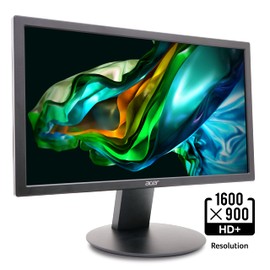 Acer K202Q bi 19.5-inch Professional HD+ (1600 x 900) Monitor, 75Hz Refresh Rate, VESA Mountable, VisionCare Technologies, BlueLight Filter & Flickerless Technology (HDMI Port & VGA Port),Black
