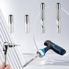 4 Pcs 1/4 to 4mm Drill Bit Adapter, 2 Pieces
