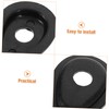Zerodeko 4pcs Black Turn Signal Adapter Spacers for Motorcycle Indicator