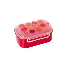 SIGIKID 24738 Brotzeitbox Apfelherz Lunchbox BPA-frei Mädchen Lunchbox empfohlen ab 2 Jahren rot