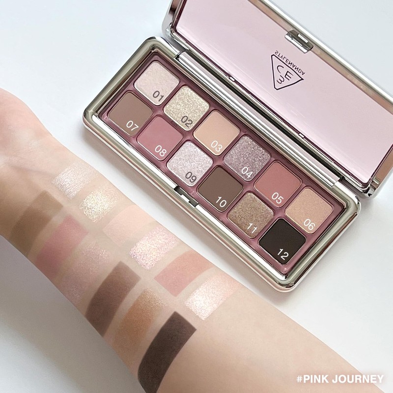 3CE New Take Eyeshadow Palette F Pink Journey