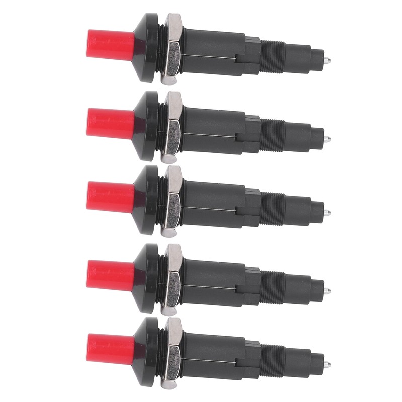 5pcs Piezo Spark Ignition One Outlet Plug Push Button Igniter