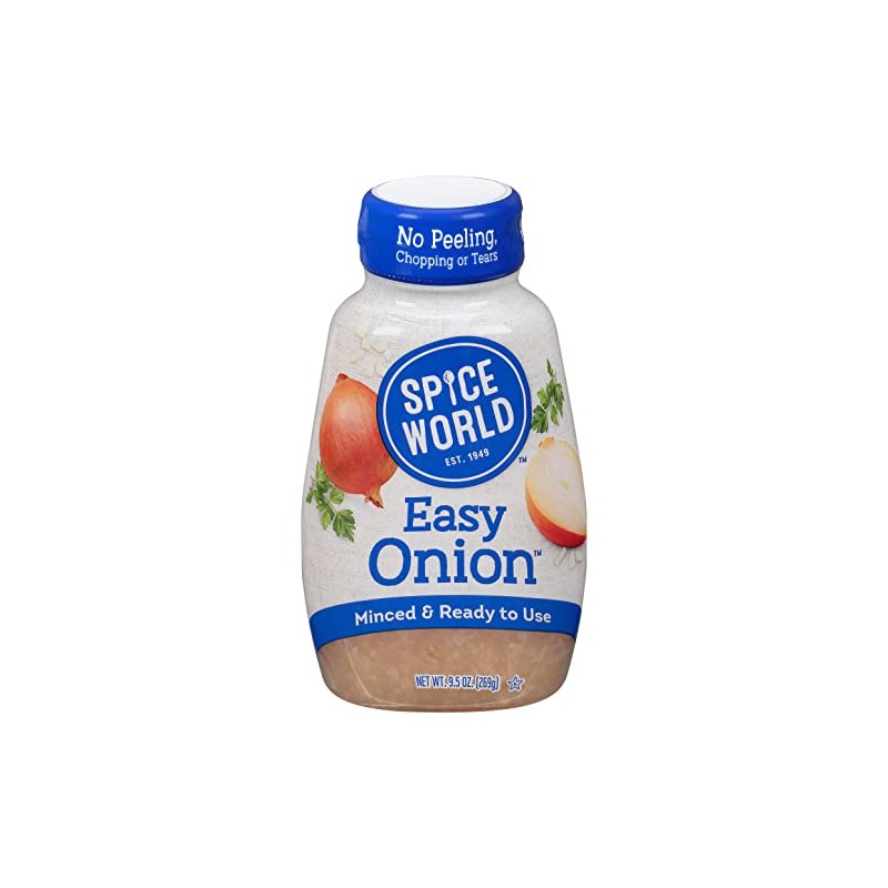 Spice World Easy Onion, 9.5 Ounce Squeeze Bottle, Ready to