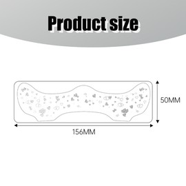 FFWTPY Pack of 6 Glitter Freckles Makeup Patches Glitter Freckles Face Tattoo Golden Sparkling Freckles for Party, Festival, Christmas