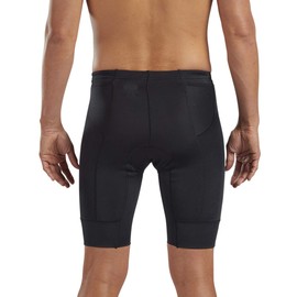 Zoot Core Mens 9-Inch Tri Shorts - Performance Triathlon Shorts with Endura Fabric and Hip Holster Pockets (Black, X Large)