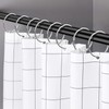 24 Pack Shower Curtain Rings, Rustproof Decorative Shower Curtain Hooks