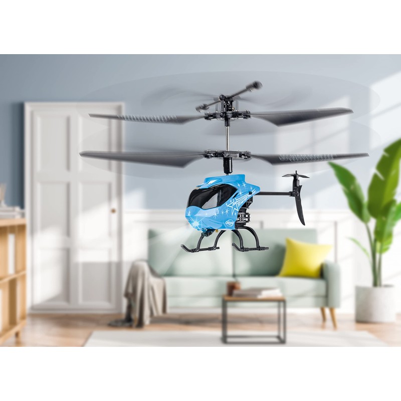 Carson 500507164 Starter Tyrant 230 IR 2Ch RTF Cyan Helicopter