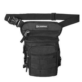 KAMPAK Piernera Tactica KL05 Modelo Grande Cangurera Amplio Multiusos