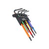 Bahco 9 Piece Colour Coded Long Torx Key Set