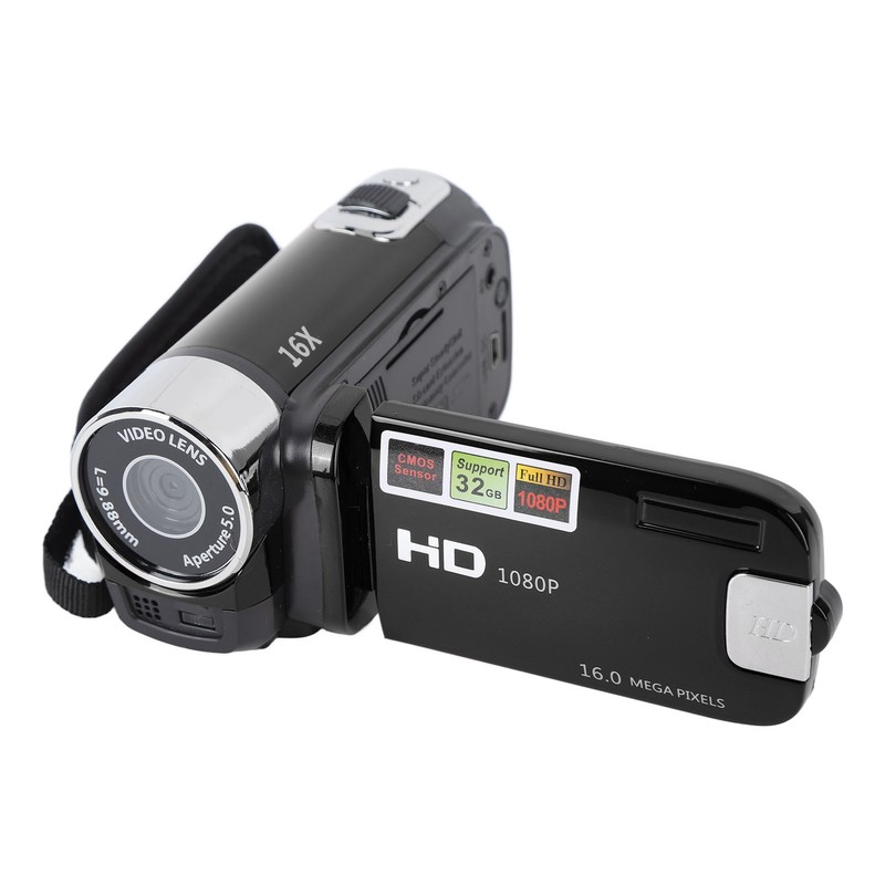 4K 48MP DV Camera 2.7in TFT Rotatable Screen 16x Digital