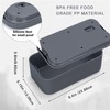 CUBETA Small Organizer with Combination Lock, Food, Home, Fridge, Office,